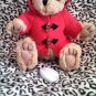 Rare WellMark Door Chime Teddy Well Creations LTD Stuffed Animal Plush Toy location26