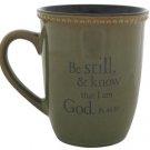Be Still... Moss Green Mug