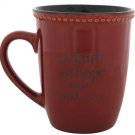 Faith Red Mug