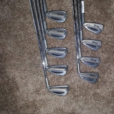 Ping s59 2-PW Blue Dot - Cushin Steel Stiff Shafts - Great!