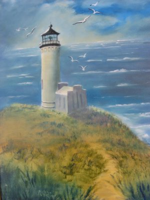 "North Head Lighthouse" (print)