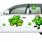 St. Patrick's Day Reusable Decal Stickers