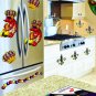 Mardi Gras Reusable Decal Stickers