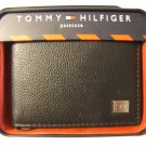 TOMMY HILFIGER Billetera Cuero Negro (Black Leather Wallet)