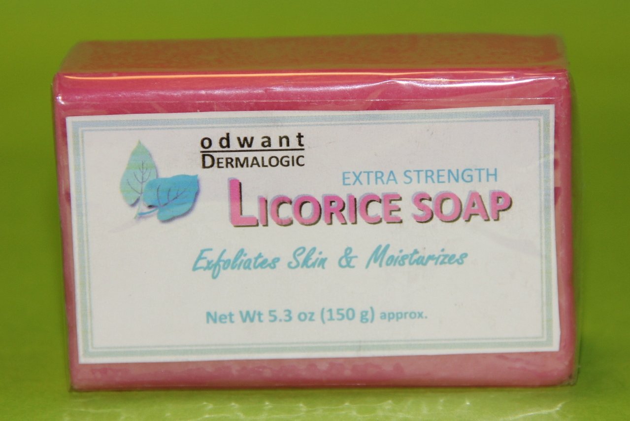 Odwant Dermalogic Pink Licorice Soap Skin Whitening 