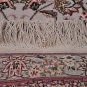 2.5x12 RUNNER ORIENTAL HANDMADE IVORY GREEN WOOL SILK