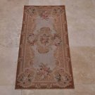 2x4 AREA RUG FRENCH AUBUSSON SAVONERRIE IVORY GOLD NEW