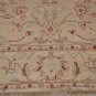 8x10 HANDMADE WOOL RUG VEGETABLE DYE SAND GOLD RED BLUE