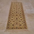 2x8 RUNNER WOOL&SILK HAND TUFTED IVORY CHINESE FINE NEW