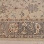 9x12 RUG PERSIAN VEGETABLE DYE GHAZNI WOOL IVORY GRAY