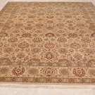 9x12 RUG PERSIAN VEGETABLE DYE WOOL IVORY YELLOW BLUE