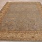 9x12 RUG PERSIAN VEGETABLE DYE GHAZNI WOOL BLUE IVORY