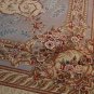 12x18 WOOL&SILK AREA RUG AUBUSSON SAVONERRIE IVORY BLUE