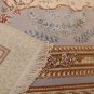 12x18 WOOL&SILK AREA RUG AUBUSSON SAVONERRIE IVORY BLUE