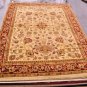 10x13 IVORY RED GREEN GOLD RUG SHAW KATHY IRELAND FIRST LADY 3V176/12100 NYLON