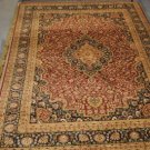 10x13 RED BLACK GREEN GOLD RUG SHAW HOME 3V176/02800 NYLON NEW ANCIENT