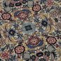 8 FOOT ROUND AREA RUG FINE PERSIAN IVORY BEIGE PAKISTAN