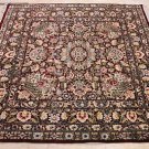 6x6 SQUARE WOOL HANDMADE AREA RUG PERSIAN FINE FLORAL