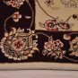 NEW 2x3 AREA RUG HANDMADE TUFTED SILK WOOL IVORY RED