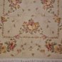 2x13 FOOT RUNNER HANDMADE FLORAL IVORY ORIENTAL SILK