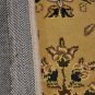 4x6 WOOL & SILK AREA RUG BEIGE GREEN HANDMADE TUFTED