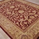 9x12 RUG PERSIAN VEGETABLE DYE WOOL SAROUK BURGANDY