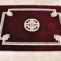 NEW MODERN 4x6 WOOL AREA RUG HANDMADE PERSIAN BURGUNDY