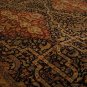12x18 RUG HANDMADE SPUN MASTERPIECE BLACK IVORY KNOTTED