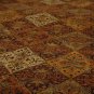 12x18 RUG HAND SPUN MASTERPIECE BLACK GOLD IVORY MIX