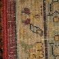6x9 RUG VICTORIAN WOOL MASTERPIECE HANDMADE RED BLACK