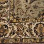 6x9 WOOL AREA RUG MASTERPIECE HANDMADE PERSIAN GREY