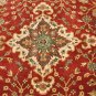 10x14 AREA RUG HANDMADE KNOTTED RUST BLUE MASTERPIECE