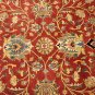 10x14 AREA RUG HANDMADE KNOTTED RUST BLUE MASTERPIECE