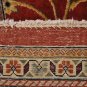 10x14 AREA RUG HANDMADE KNOTTED RUST BLUE MASTERPIECE