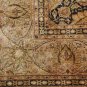 NEW 10x14 AREA RUG HANDMADE KNOTTED BLACK IVORY VEG DYE