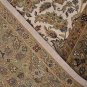 NEW 10x14 AREA RUG HANDMADE KNOTTED IVORY GREEN JAIPUR