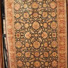 6x9 VEGETABLE DYE WOOL AREA RUG HANDMADE MASTERPIECE