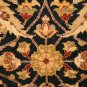 6x9 VEGETABLE DYE WOOL AREA RUG HANDMADE MASTERPIECE