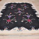9x12 DHURRIE AREA RUG GEOMETRIC HAND WOVEN COTTON WOOL