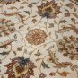NEW 6 FT ROUND RUG HANDMADE WOOL TRADITIONAL IVORY/GOLD