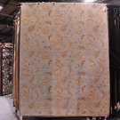 8x10 WOOL HAND KNOTTED AREA RUG LIGHT BLUE VEG DYE