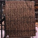 8x10 WOOL HAND KNOTTED AREA RUG BROWN VEG DYE INDIA