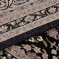 10x14 AREA RUG FINE PERSIAN BLACK TAUPE HANDMADE WOOL