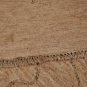 10x14 WOOL AREA RUG HANDMADE MODERN BEIGE KNOTTED TRANS