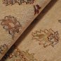 NEW 10x14 WOOL AREA RUG HANDMADE BEIGE KNOTTED INDIA