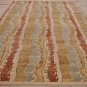 10x14 WOOL AREA RUG HANDMADE MODERN MULTI KNOTTED TRANS