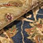 10x14 WOOL AREA RUG VEGETABLE DYE HANDMADE BLUE GREEN