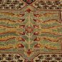 10x14 WOOL AREA RUG VEGETABLE DYE HANDMADE MULTI COLOR