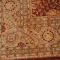 10x14 WOOL AREA RUG FINE PERSIAN RUST BEIGE HANDMADE