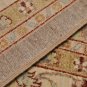 10x14 WOOL AREA RUG VEGETABLE DYE HANDMADE GREY IVORY